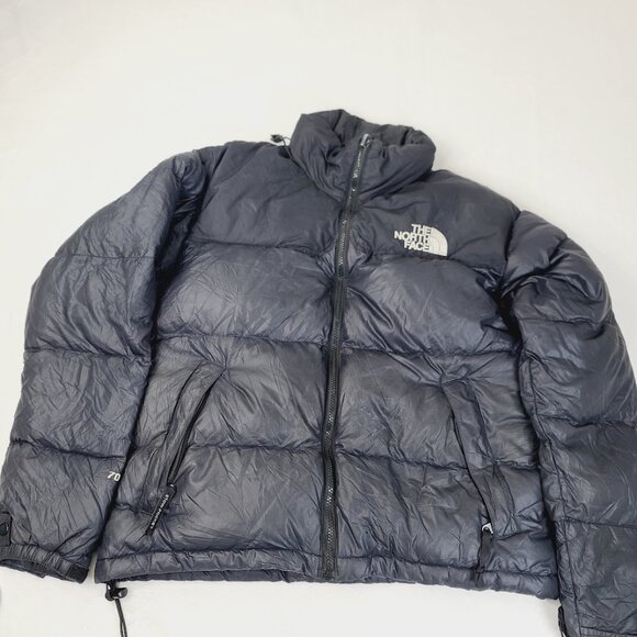 The North Face Women's Black 1996 Retro Nuptse Goose Down Puffer Jacket Size M - Picture 2 of 8